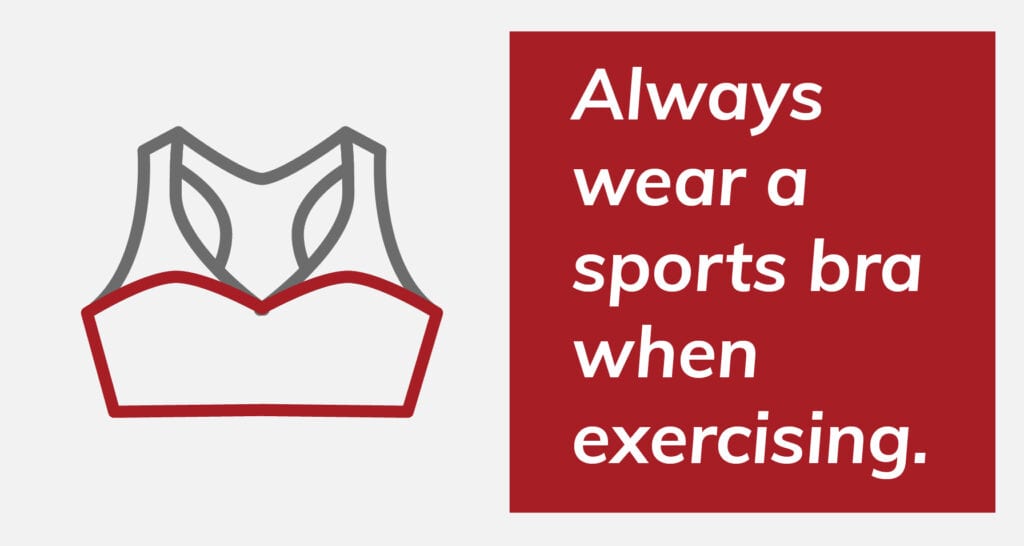 Augmentation myth No.1: It is enough to wear a sport bra after augmentation.  